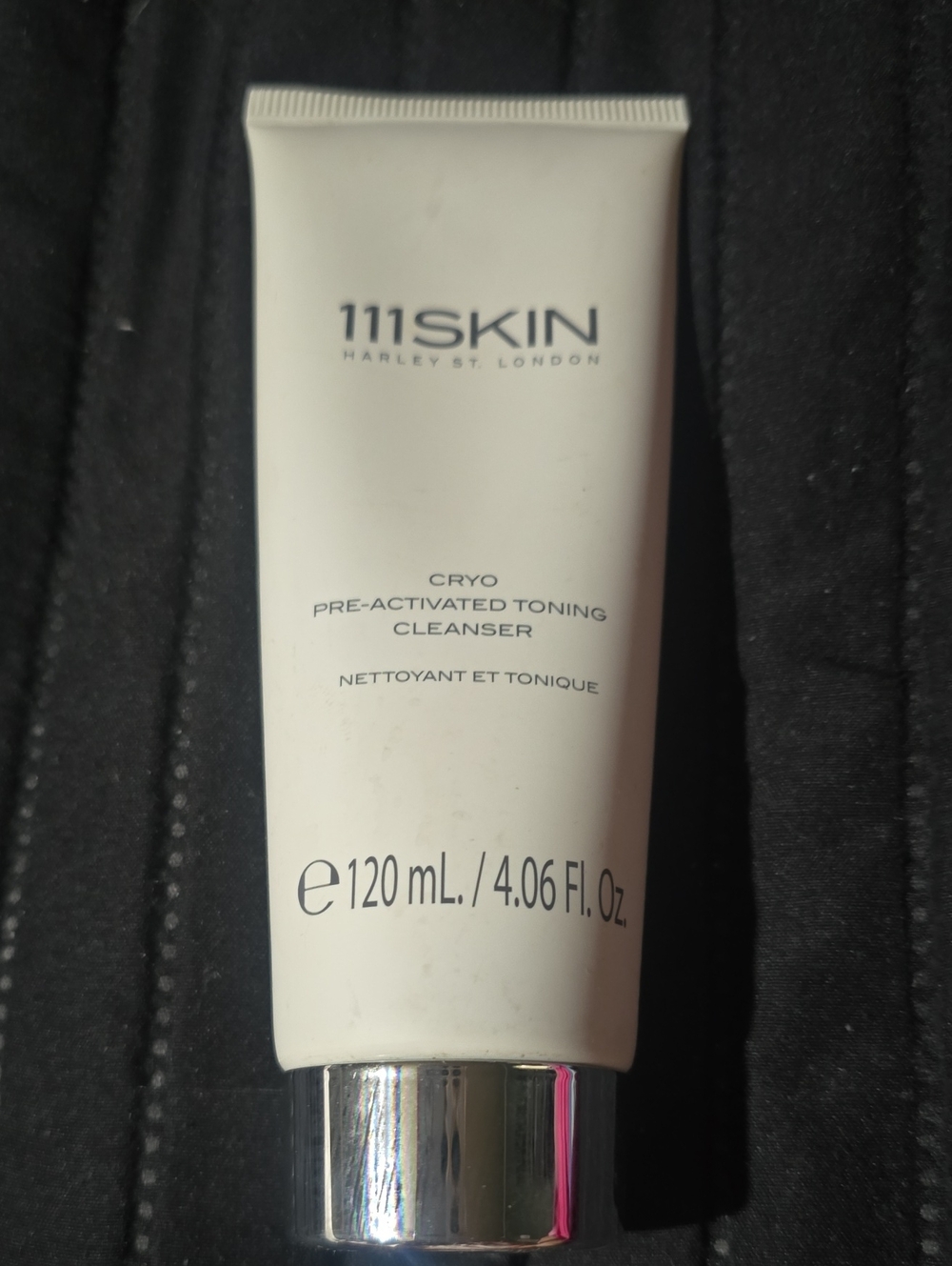 111SKIN Cryo Pre-Activated Toning Cleanser - White & Silver